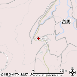 福岡県北九州市小倉南区合馬973周辺の地図
