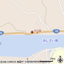 徳島県那賀郡那賀町大久保藤ヶ平間周辺の地図