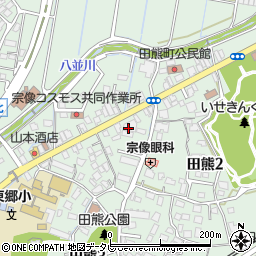 松本眼鏡店周辺の地図