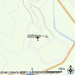 和歌山県田辺市中辺路町川合1800周辺の地図