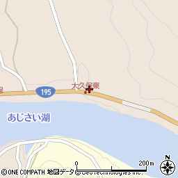 徳島県那賀郡那賀町大久保タスリ4周辺の地図