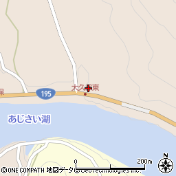徳島県那賀郡那賀町大久保タスリ6周辺の地図