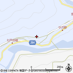 高知県長岡郡本山町瓜生野715周辺の地図