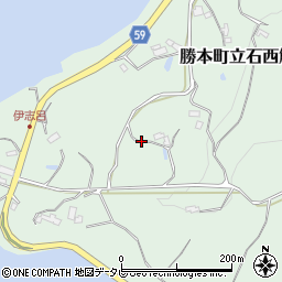 長崎県壱岐市勝本町立石西触600周辺の地図