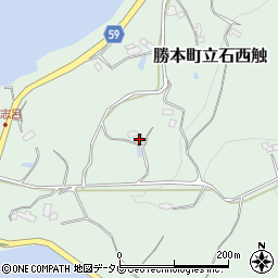長崎県壱岐市勝本町立石西触586周辺の地図