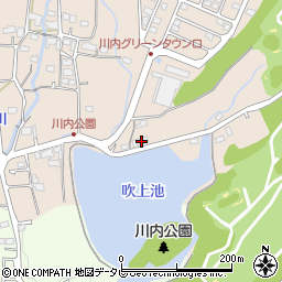 愛媛県東温市松瀬川500-1周辺の地図