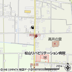 ＪＡ松山市南部周辺の地図