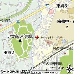日本エホバ教団周辺の地図