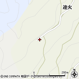 高知県長岡郡大豊町連火392周辺の地図