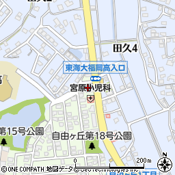 片山サイクルショップ自由ヶ丘店周辺の地図