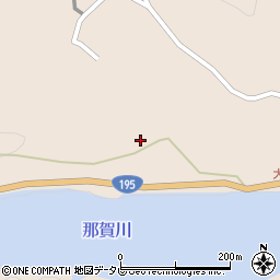 徳島県那賀郡那賀町大久保向原周辺の地図