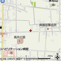 愛媛県松山市久米窪田町203周辺の地図