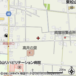 愛媛県松山市久米窪田町191周辺の地図