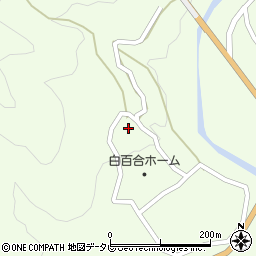 和歌山県田辺市中辺路町川合1803周辺の地図