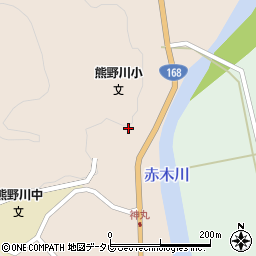 和歌山県新宮市熊野川町日足558周辺の地図