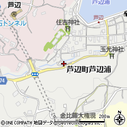 長崎県壱岐市芦辺町芦辺浦156-2周辺の地図