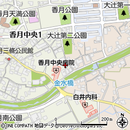 福岡県北九州市八幡西区香月中央1丁目15周辺の地図