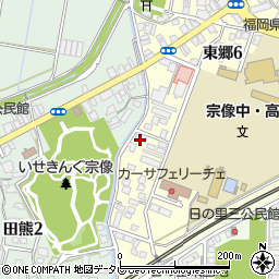 東郷ハイツ周辺の地図