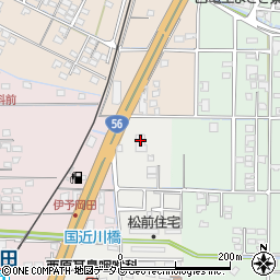 愛媛県伊予郡松前町恵久美837周辺の地図