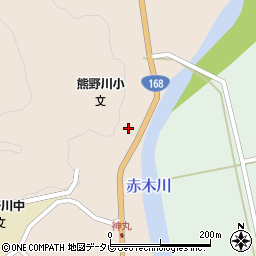 和歌山県新宮市熊野川町日足560周辺の地図