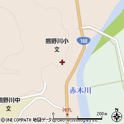 和歌山県新宮市熊野川町日足559周辺の地図