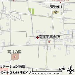 愛媛県松山市久米窪田町207周辺の地図