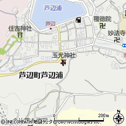 玉光神社周辺の地図
