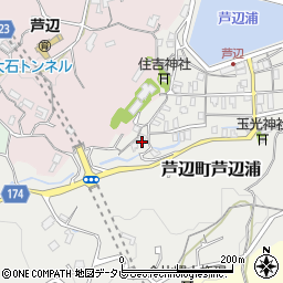 長崎県壱岐市芦辺町芦辺浦148周辺の地図