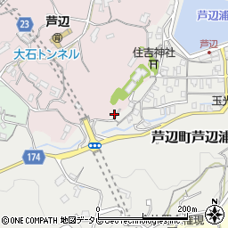 長崎県壱岐市芦辺町芦辺浦140周辺の地図