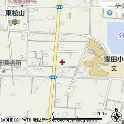愛媛県松山市久米窪田町289周辺の地図
