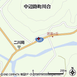 和歌山県田辺市中辺路町川合1438周辺の地図