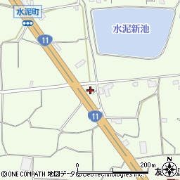 愛媛県松山市水泥町134周辺の地図