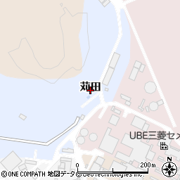 福岡県京都郡苅田町苅田周辺の地図