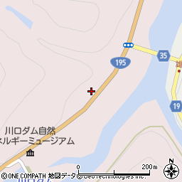 徳島県那賀町（那賀郡）吉野（イヤ谷）周辺の地図