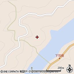 徳島県那賀郡那賀町平谷舟屋溝周辺の地図