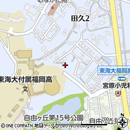 田久松ヶ浦公園周辺の地図