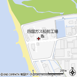四国ガス株式会社　総合研究研修所研修グループ周辺の地図