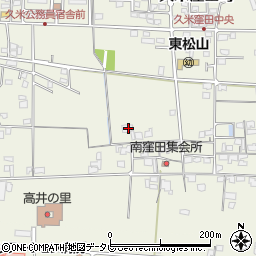 愛媛県松山市久米窪田町214周辺の地図