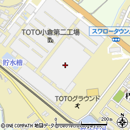 ＴＯＴＯ小倉第二工場周辺の地図