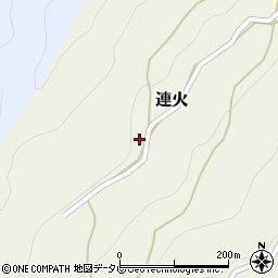 高知県長岡郡大豊町連火272周辺の地図