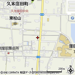 愛媛県松山市久米窪田町280-1周辺の地図