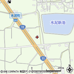 愛媛県松山市水泥町521周辺の地図