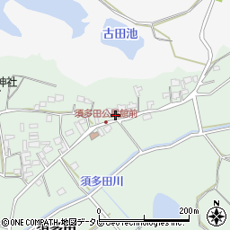 福岡県福津市須多田438周辺の地図