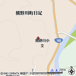 和歌山県新宮市熊野川町日足570周辺の地図