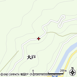 徳島県那賀郡那賀町大戸森ノ下モ周辺の地図