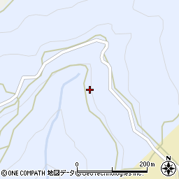 高知県長岡郡大豊町大滝363周辺の地図