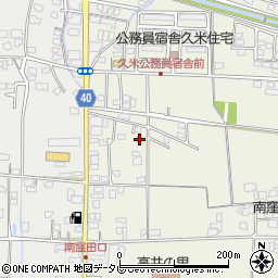 愛媛県松山市久米窪田町172周辺の地図