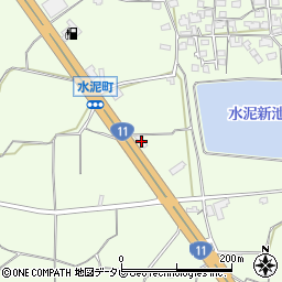 愛媛県松山市水泥町517周辺の地図