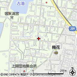 愛媛県松山市水泥町709周辺の地図