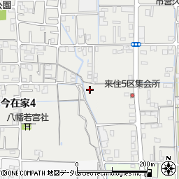 愛媛県松山市今在家4丁目8 31の地図 住所一覧検索 地図マピオン